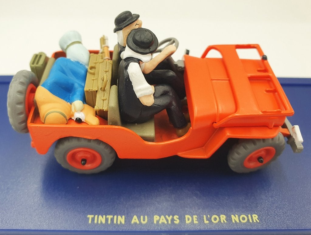 Tintin No. 07 Thomson & Thompson Red Willys Jeep – Land of.., Autres marques, 62 Boulevard Pereire, 75017 Paris, France, Voiture