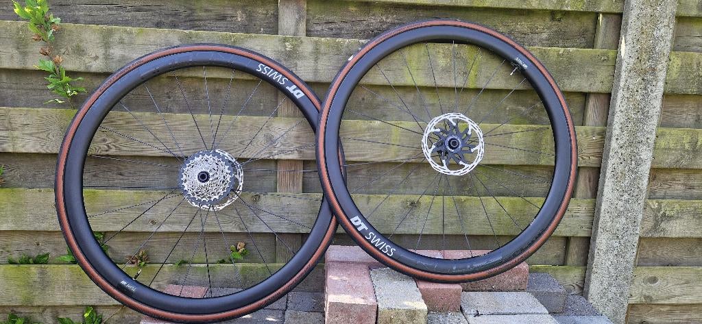 DT Swiss prc 1400 35mm carbon wielen, Fietsen en Brommers, Gebruikt, DT-Swiss, Racefiets, Carbon