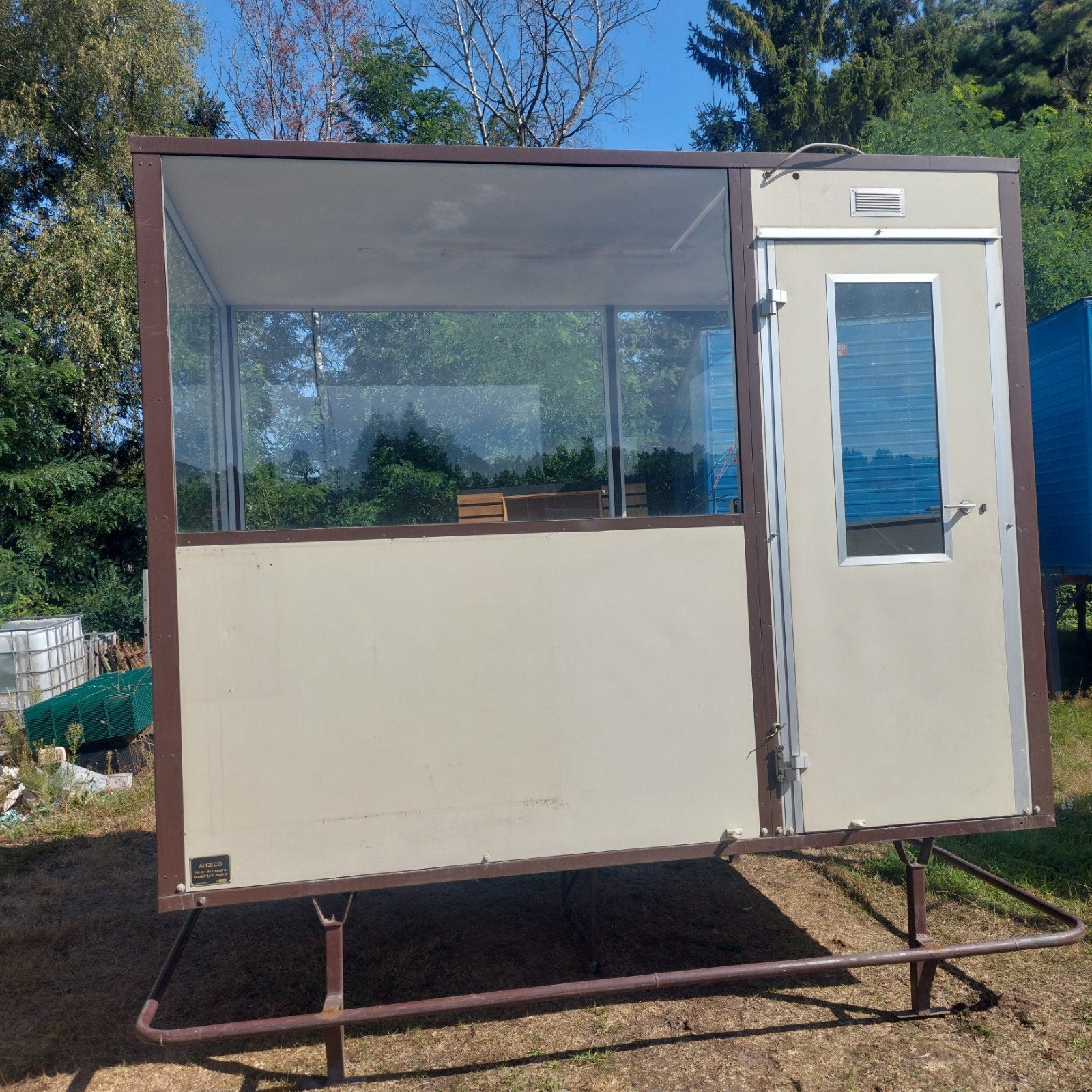 mooi kantoortje  of voor andere doeleinden  3x2meter, Tuin en Terras, Tuinschermen, Ophalen, Glas