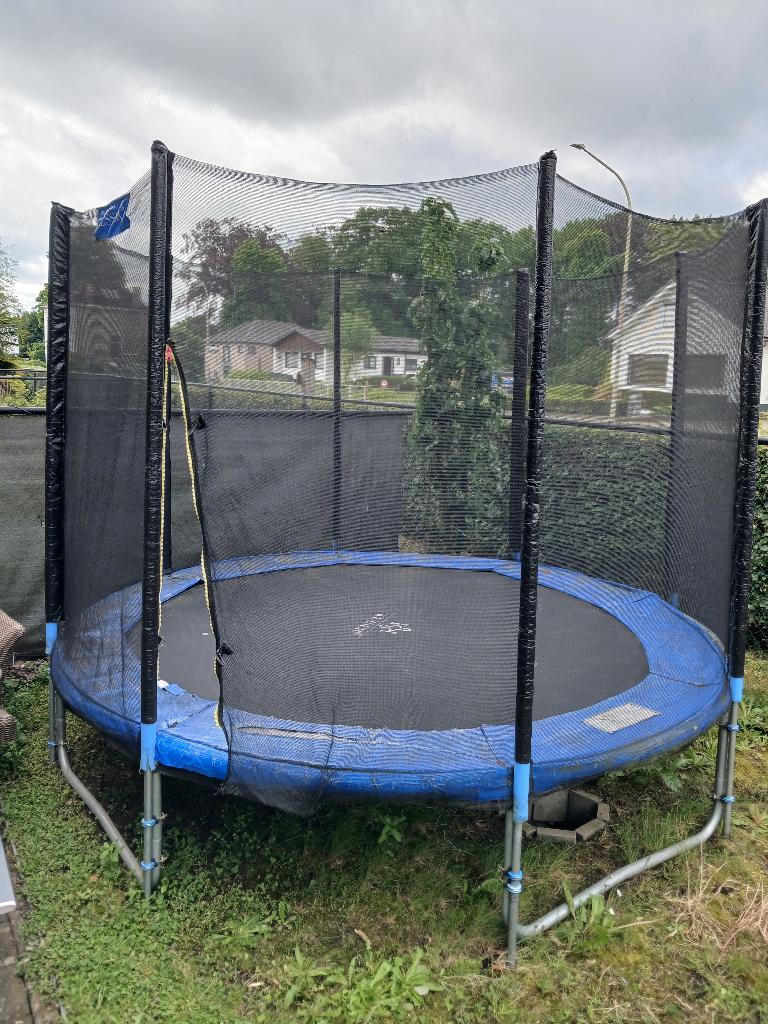 Trampoline in goede staat te koop wegens verhuis., Ophalen, Gebruikt