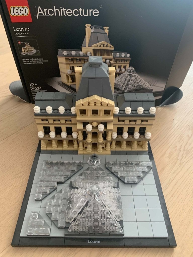Lego architecture Louvre, Compleet, Lego, Architecture, Ophalen of Verzenden