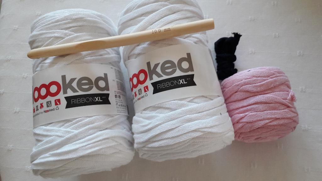 pakket Hoooked ribbon XL, Ophalen of Verzenden, Nieuw, Breien of Haken, Wol of Garen