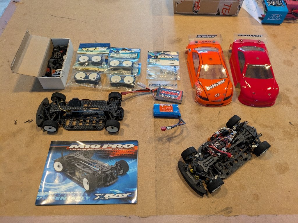 Voiture RC xray m18pro, Hobby & Loisirs créatifs, Autres échelles, Enlèvement, Électro, Comme neuf