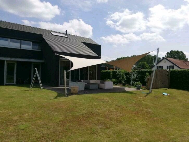 Schaduwdoek, Tuin en Terras, Zonneschermen, Ophalen