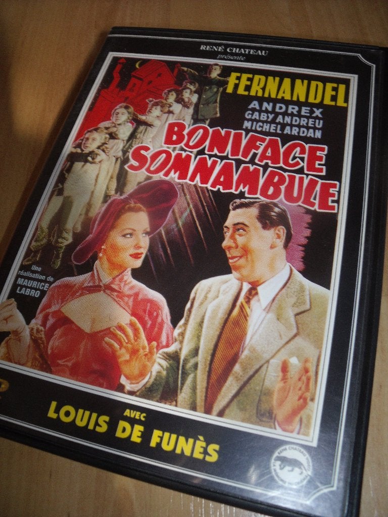 Boniface somnambule (Fernandel, Louis de Funès), Cd's en Dvd's, Inclusief DVD, Alle leeftijden, Ophalen of Verzenden, Zo goed als nieuw