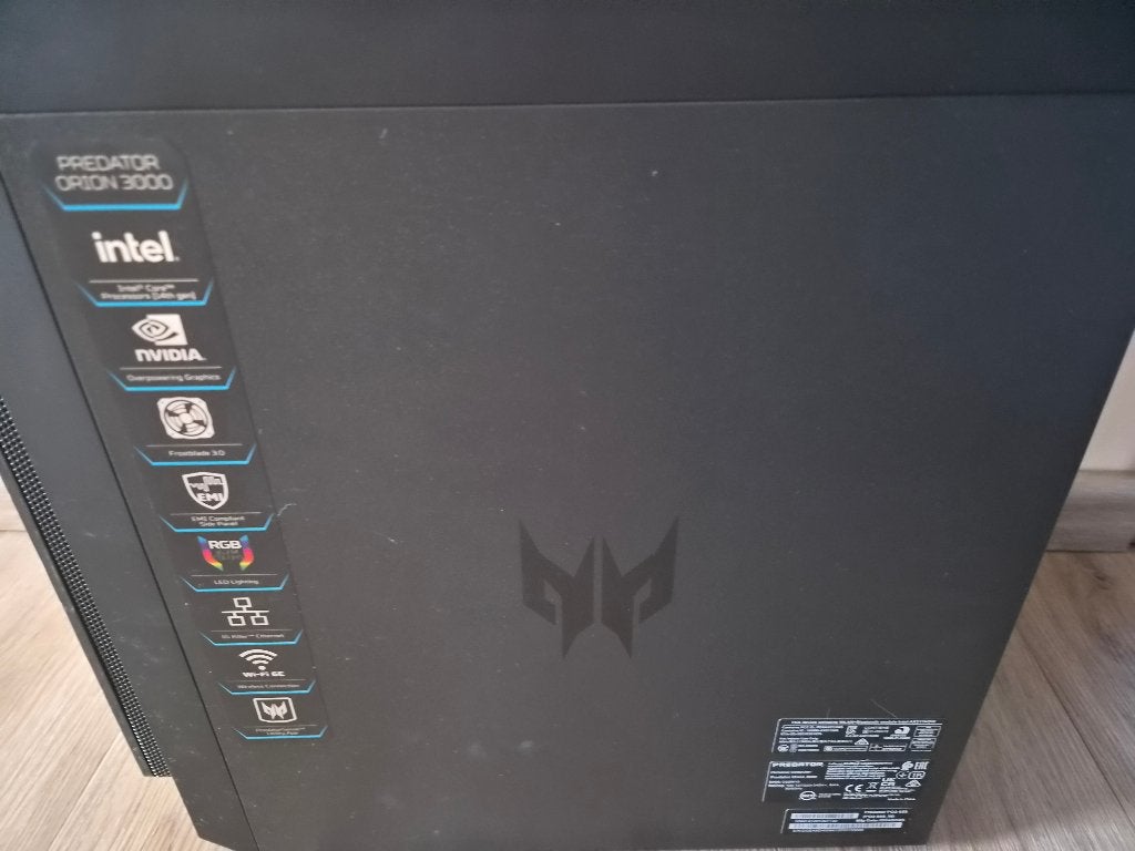 Acer Predator Orion 3000, Ophalen, Gebruikt, 2 tot 3 Ghz, Gaming
