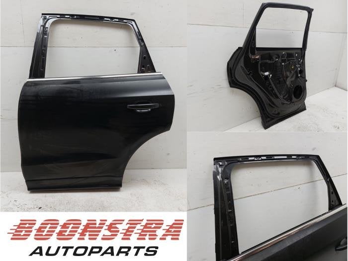 Portière 4portes arrière gauche d'un Audi Q5 (1R / Z7L), -, 3 mois de garantie, Utilisé, Porte
