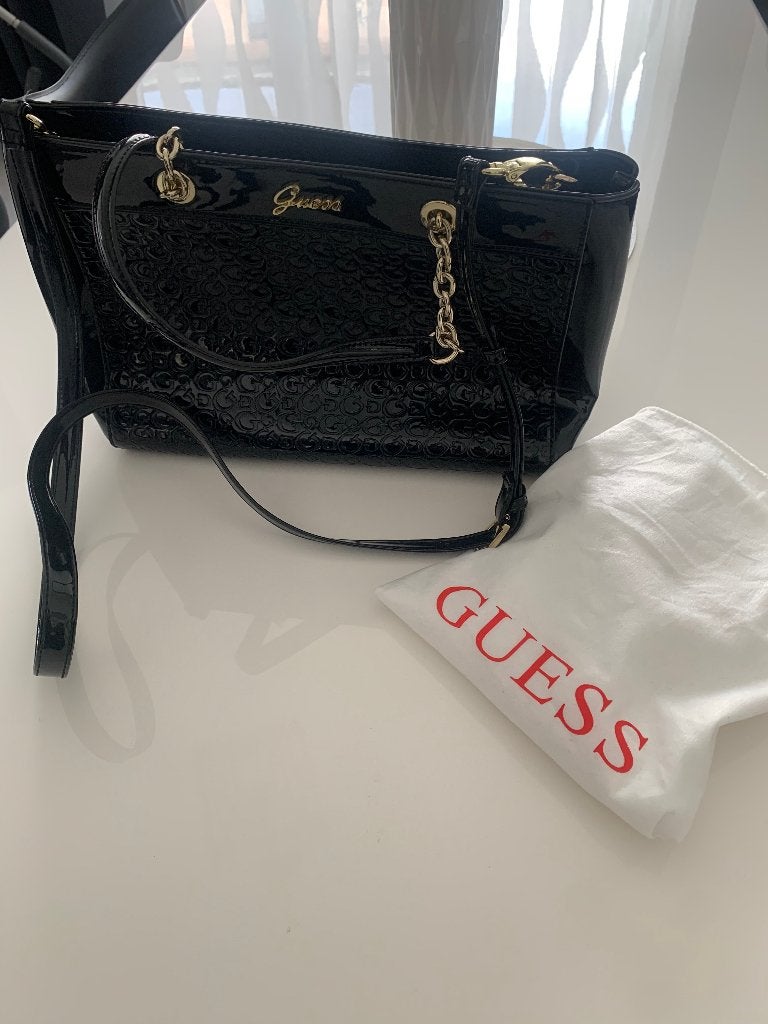 Sac bandoulière Guess, Bijoux, Sacs & Beauté, Sacs | Sacs à bandoulière, Enlèvement, Comme neuf, Noir, Autres marques