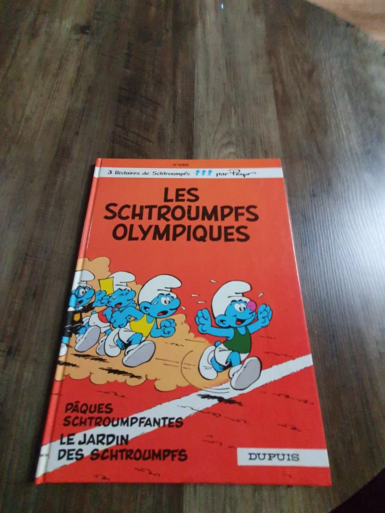Les schtroumpfs olympiques EO 1983, Livres, BD, Enlèvement ou Envoi