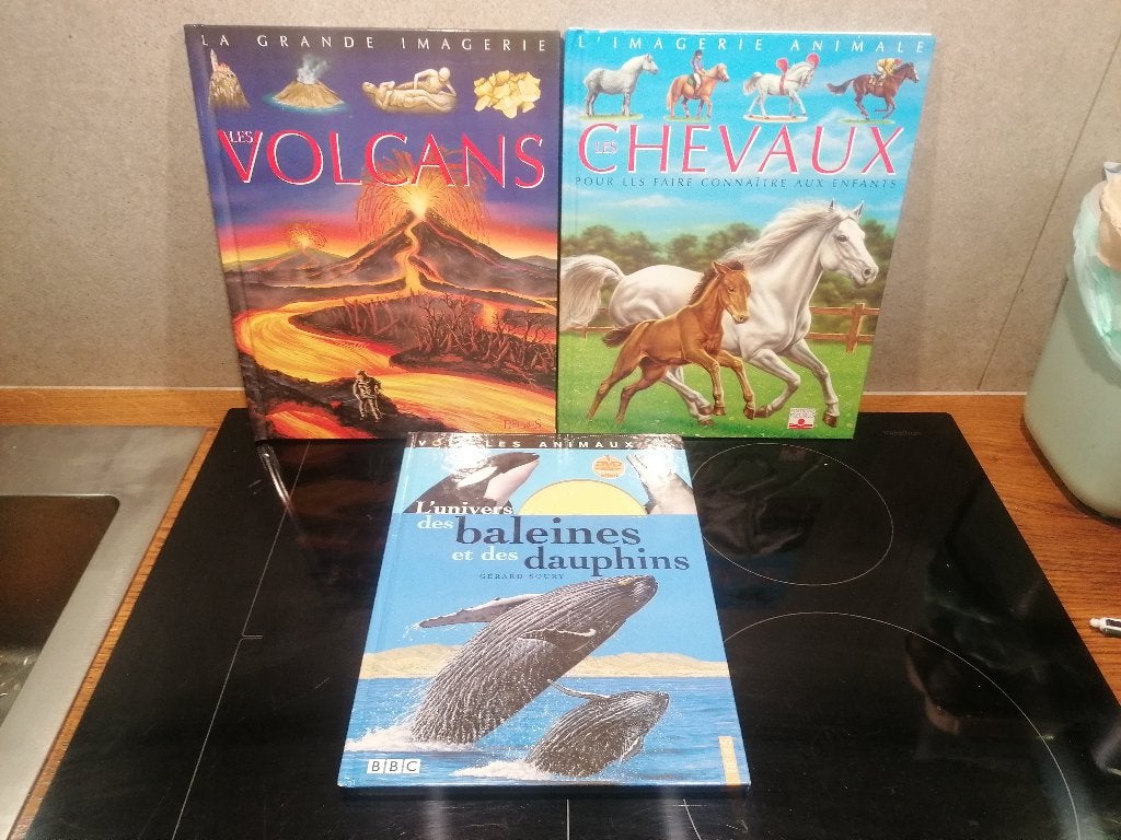 FOREST: Trois livres pour enfant 7-10 ans, theme animals, Enlèvement ou Envoi, Comme neuf