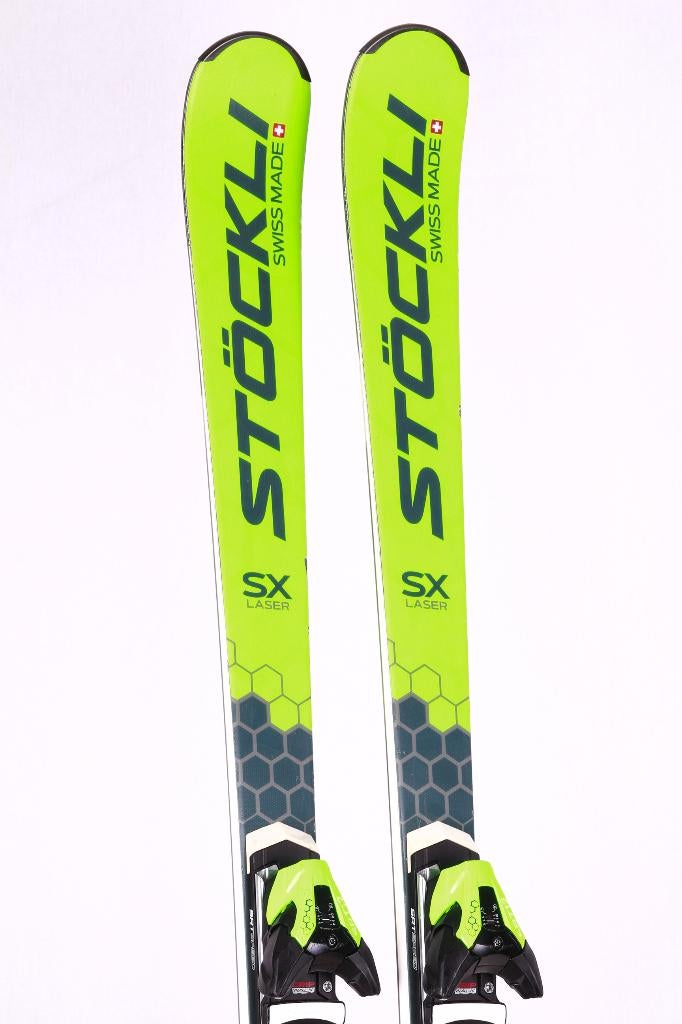 157 165 181 SKIS STOCKLI LASER SX 2022, vert, Sports & Fitness, Ski & Ski de fond, Utilisé, Skis, Salomon, Carving, Enlèvement ou Envoi