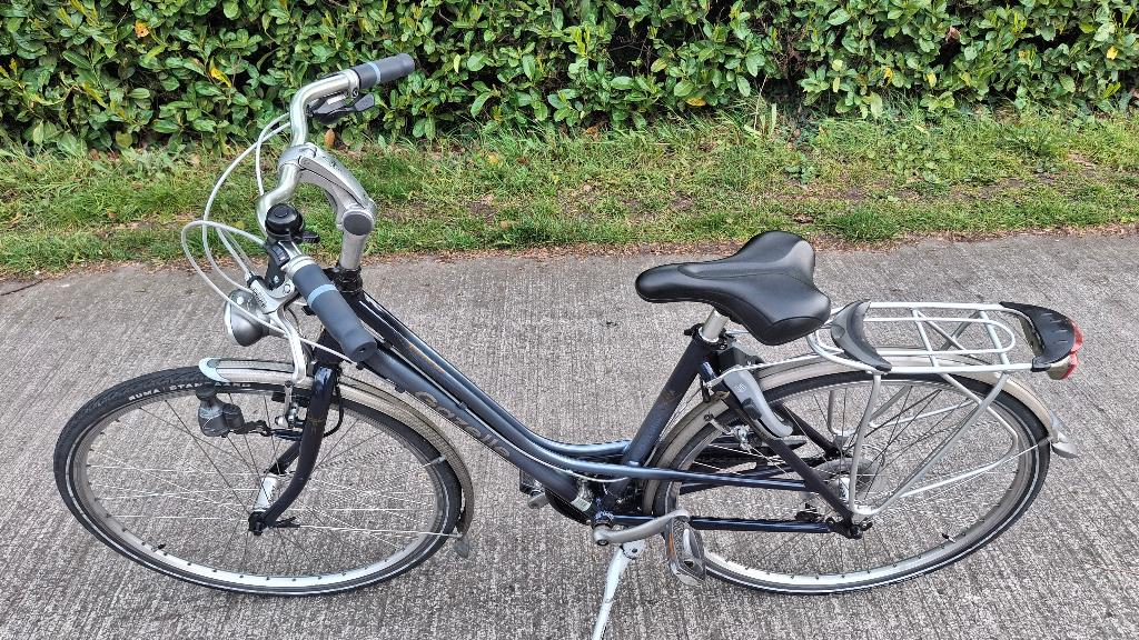 Zeer goede mooie alu. GAZELLE 27v. damesfiets 100% IN ORDE, Fietsen en Brommers, Ophalen, Velgrem, 47 tot 50 cm, Versnellingen