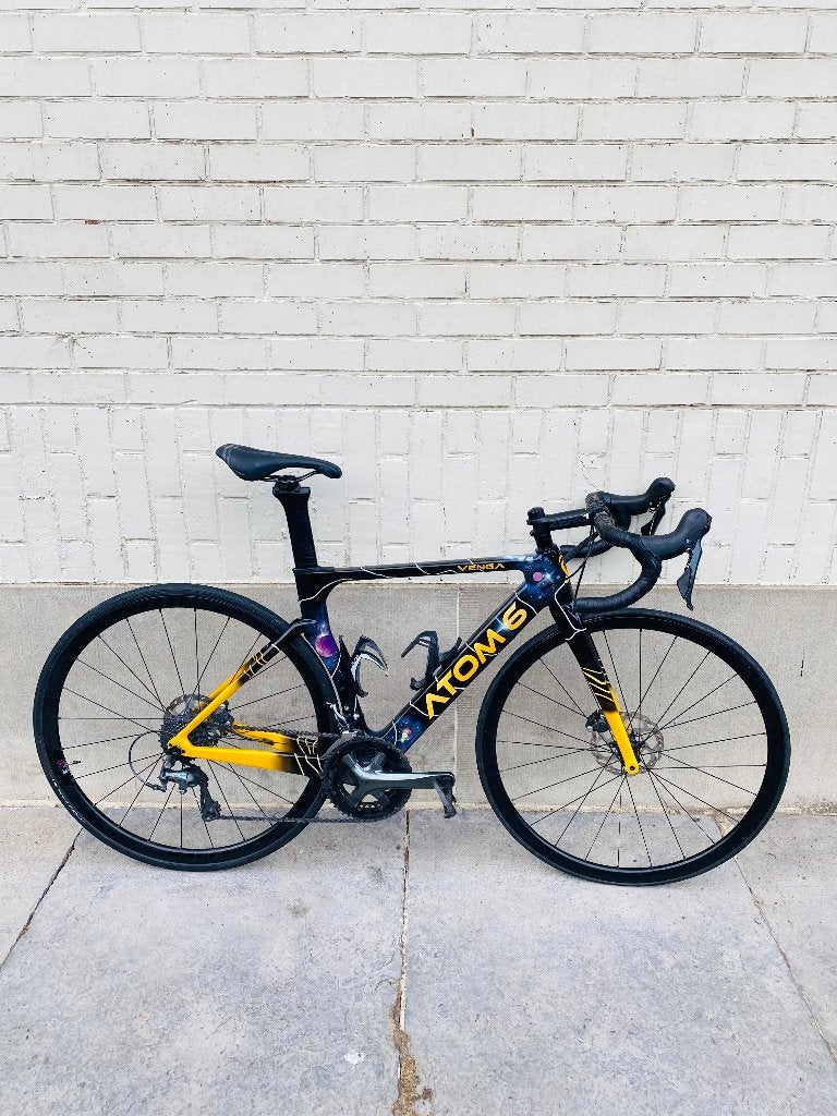 RACEFIETS ATOM6 Carbon | Shimano Tiagra | U14/U15 | Maat 49, Enlèvement, Carbone