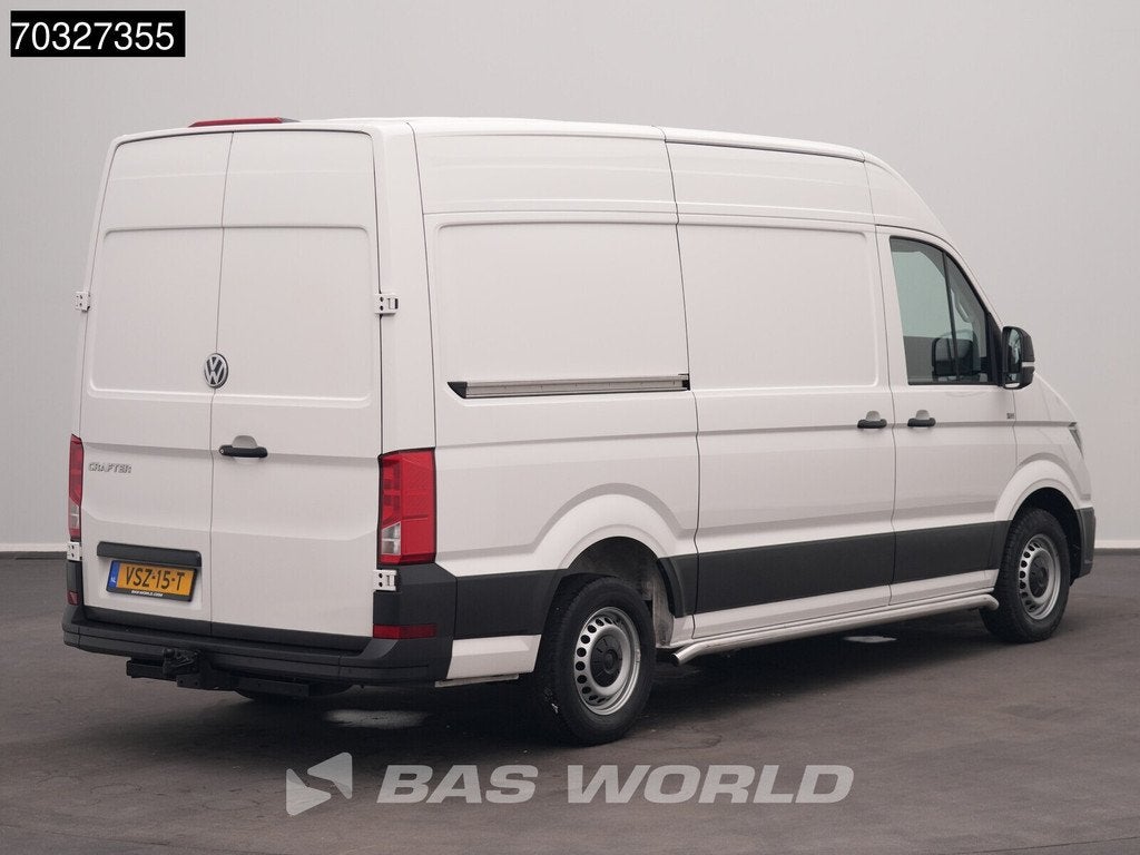 Volkswagen Crafter 102pk L3H3 Trekhaak Airco Cruise Parkeers, Autos, Camionnettes & Utilitaires, 75 kW, Achat, Euro 6, Entreprise