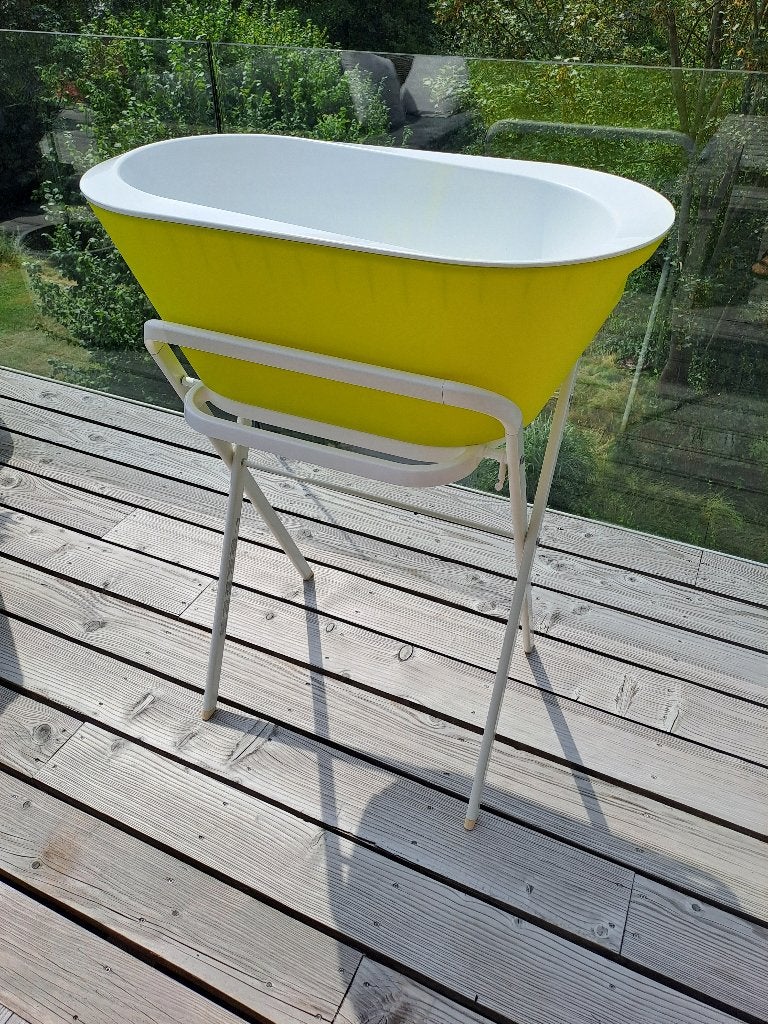 Baignoire sur pied HOPPOP + siège de bain, Autres marques, Enlèvement, Utilisé, Standard