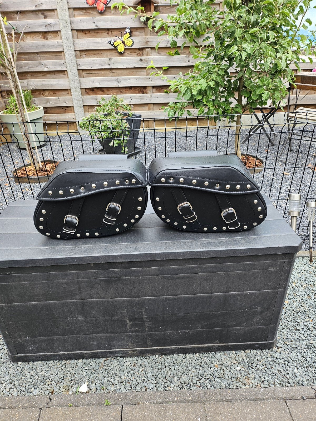 Ledere zijkoffers  NIEUW, Motoren, Ophalen, Nieuw