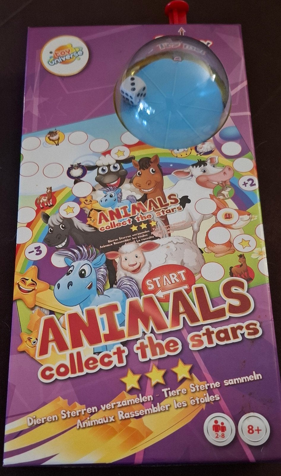 Spel Animals. Collect the stars, Hobby en Vrije tijd, Ophalen, Gebruikt, Toy Universe