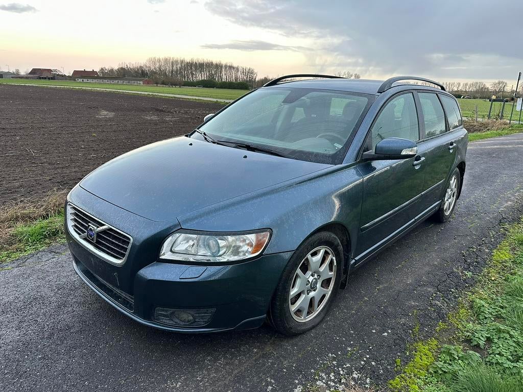 Volvo v50 , 2.0 diesel, Bj 2008,Euro 4, Airco, Auto's, Voorwielaandrijving, Stof, Blauw, Bedrijf