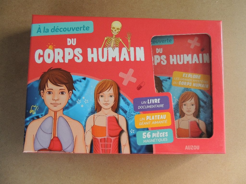 Coffret - A la découverte du corps humain, Enlèvement