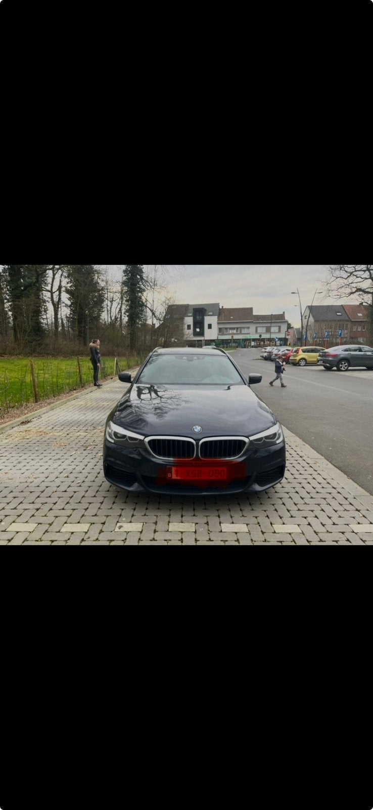 Bmw touring 520d 2019, Cuir, Euro 6, Carnet d'entretien, Noir