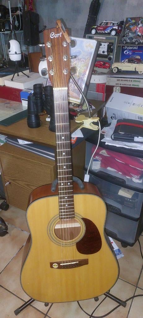 Guitare Folk CORT AD 850 + 1 jeu de cordes D'addario light ., Musique & Instruments, Enlèvement ou Envoi