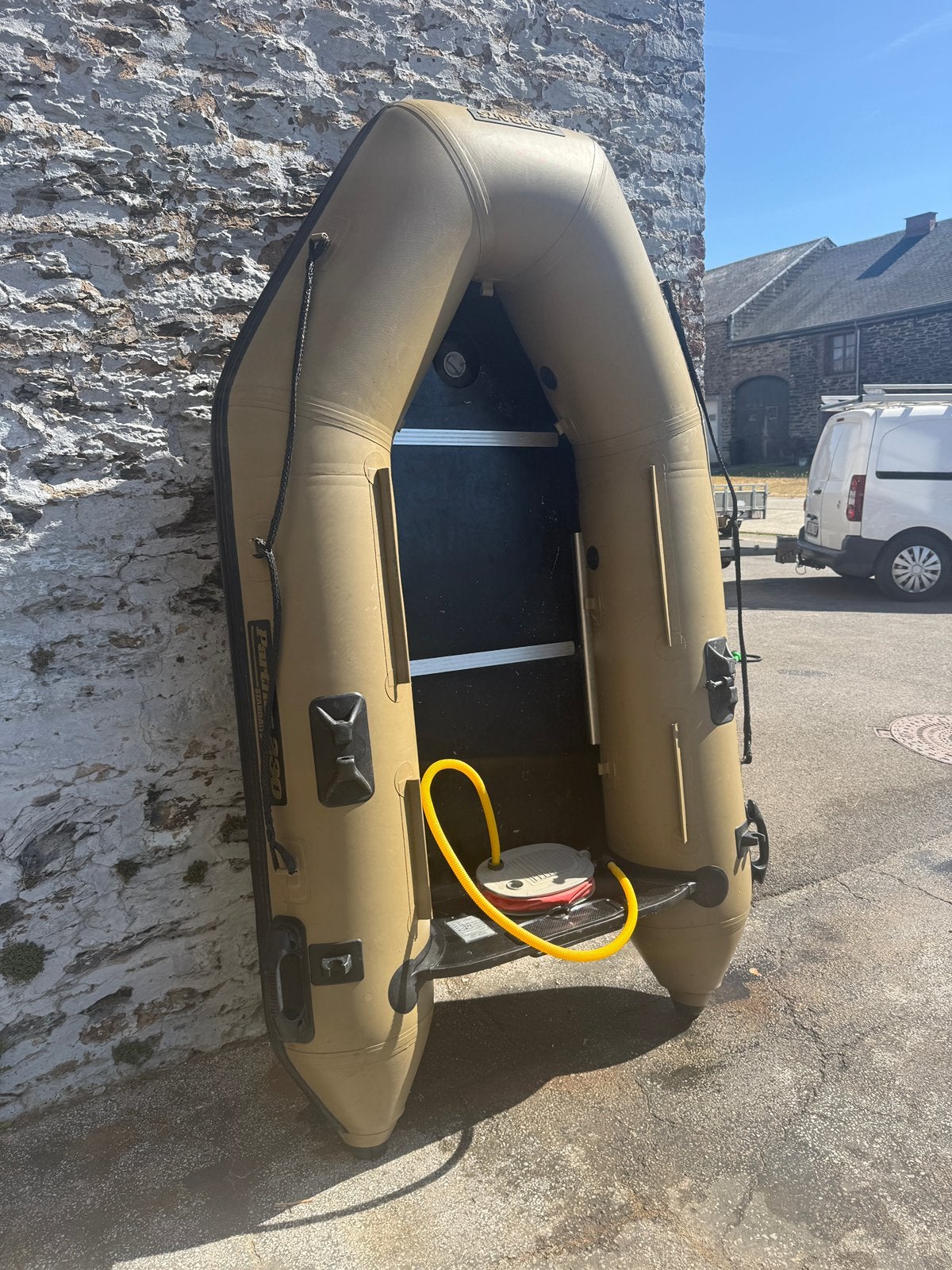 bateau zodiaque carpe pêche avec écho et moteur, Autres marques, 2 m, 1 m, 0 cm