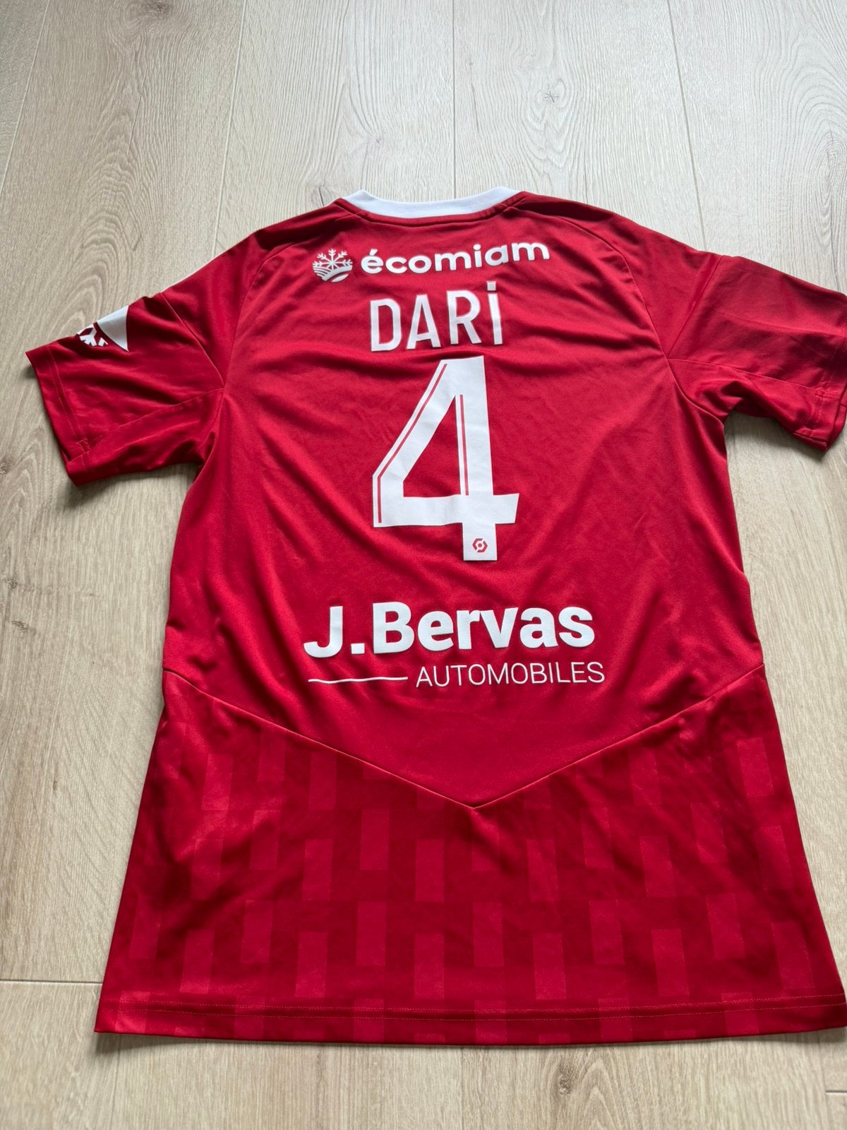 Matchworn shirt van Dari, Sport en Fitness, Voetbal, Ophalen of Verzenden, Zo goed als nieuw, Shirt