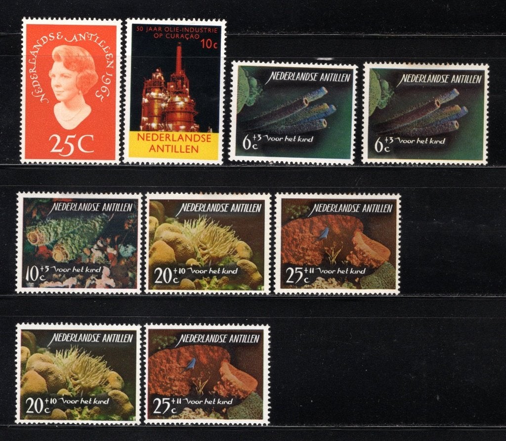 NL. ANTILLES Lot 1965 MH/MNH, Timbres & Monnaies, Timbres | Antilles néerlandaises, Envoi, Non oblitéré