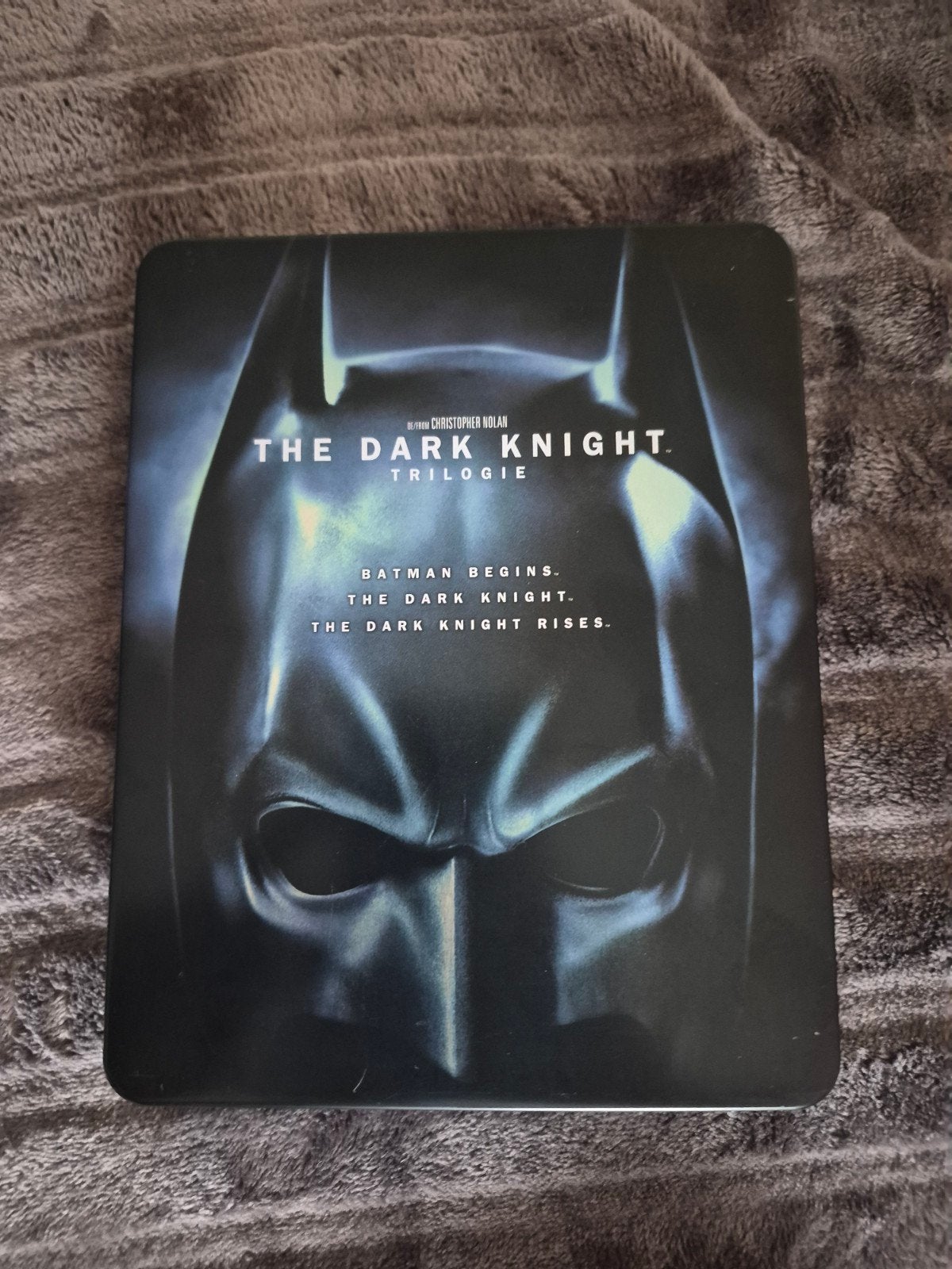Steelbook + coffret Trilogie Batman blu ray, Ophalen, Boxset