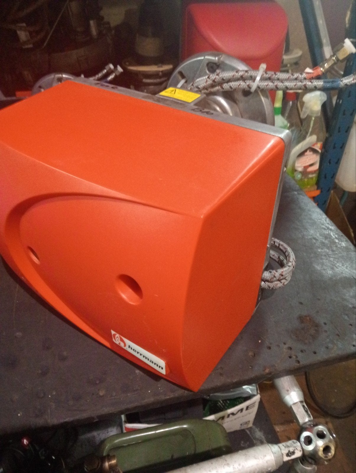 brûleur fioul mazout Herrmann hl60 alv2, Ophalen