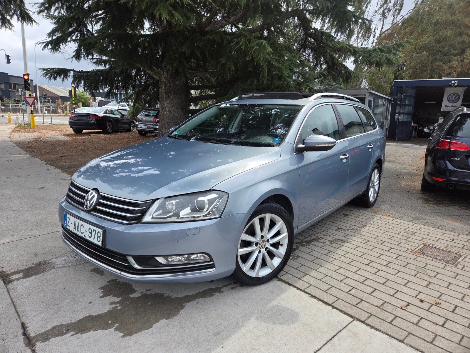 Volkswagen Passat 2.0TDI FULL FULL lage kmstand!, Autos, Volkswagen, Cuir, Achat, Phares entièrement LED, Entreprise