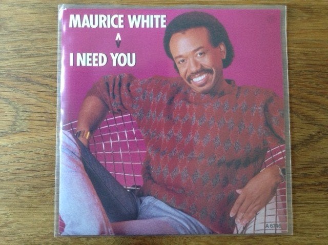 single maurice white, Cd's en Dvd's, Vinyl Singles, 7 inch, Ophalen of Verzenden, Fotohoes, R&B en Soul
