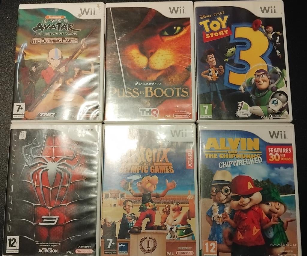 11 WII games, Ophalen
