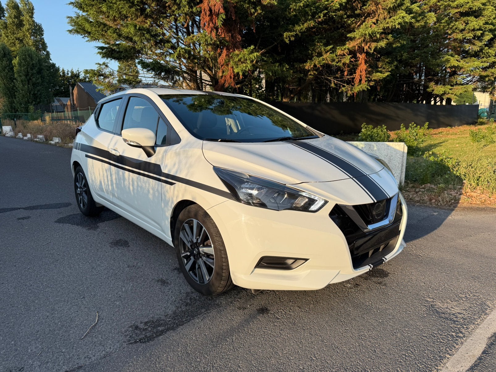 Nissan Micra | 2021 |  56.117Km | Airco | Garantie | Euro6 |, Dealer onderhouden, Stof, Wit, 5 deurs