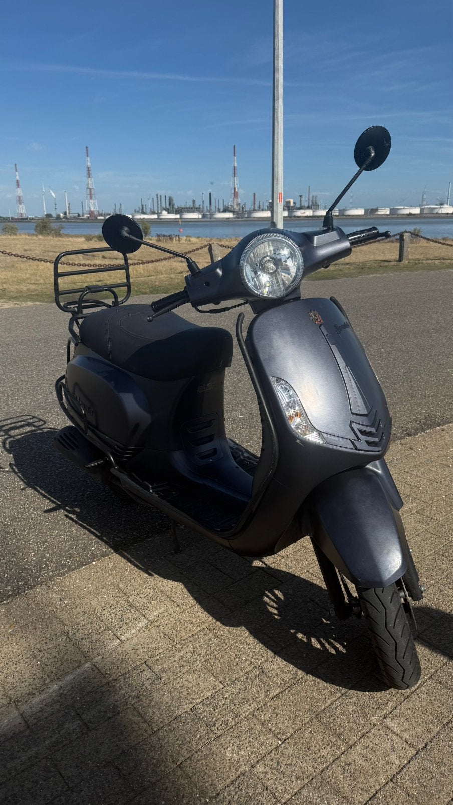 La Souris Sourini A Klasse, Fietsen en Brommers, Scooters | Overige merken, Ophalen, Gebruikt, Klasse A (25 km/u), Benzine