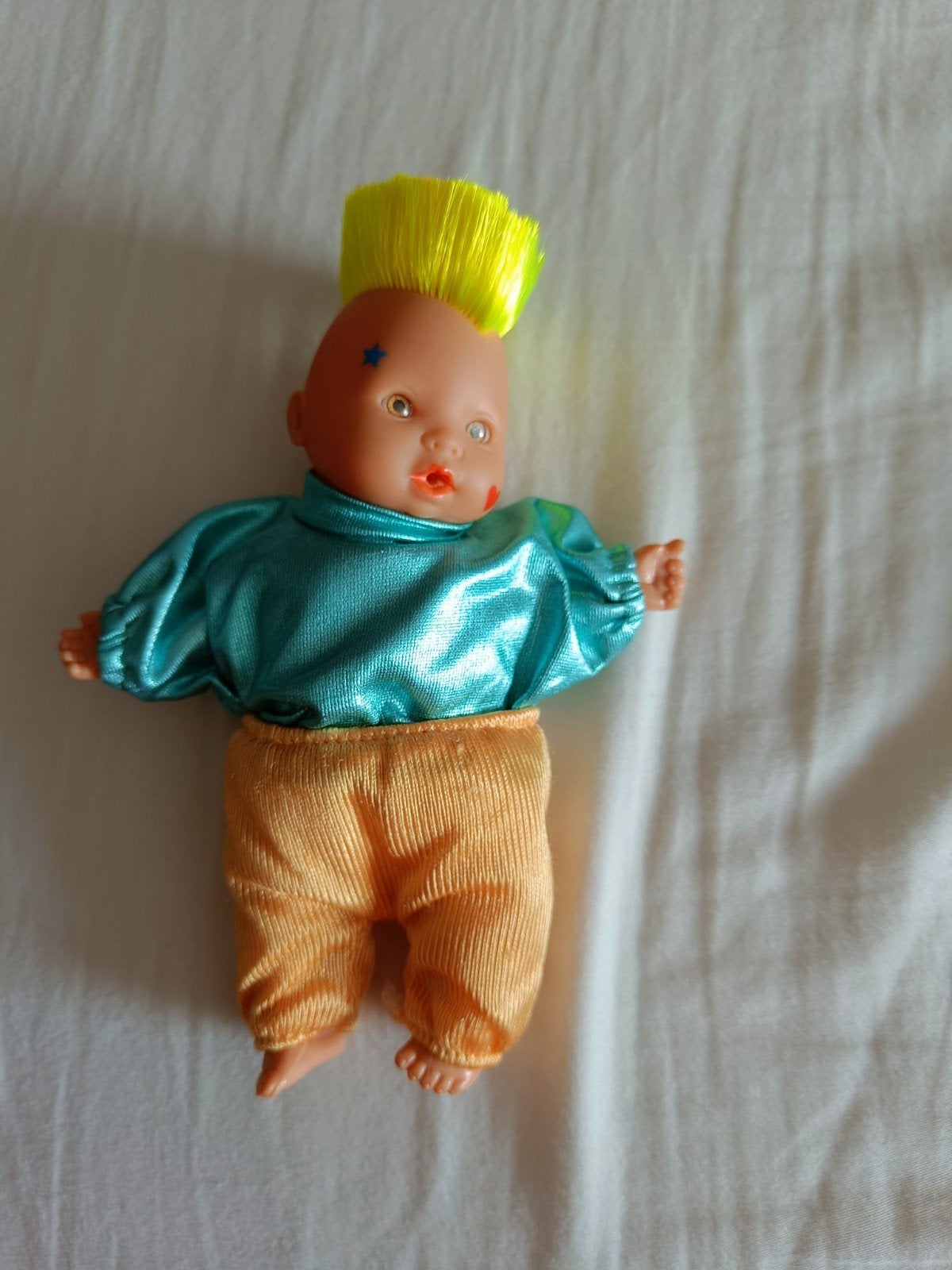 Zapf Creation 80 style baby punk rocker vintage, Ophalen