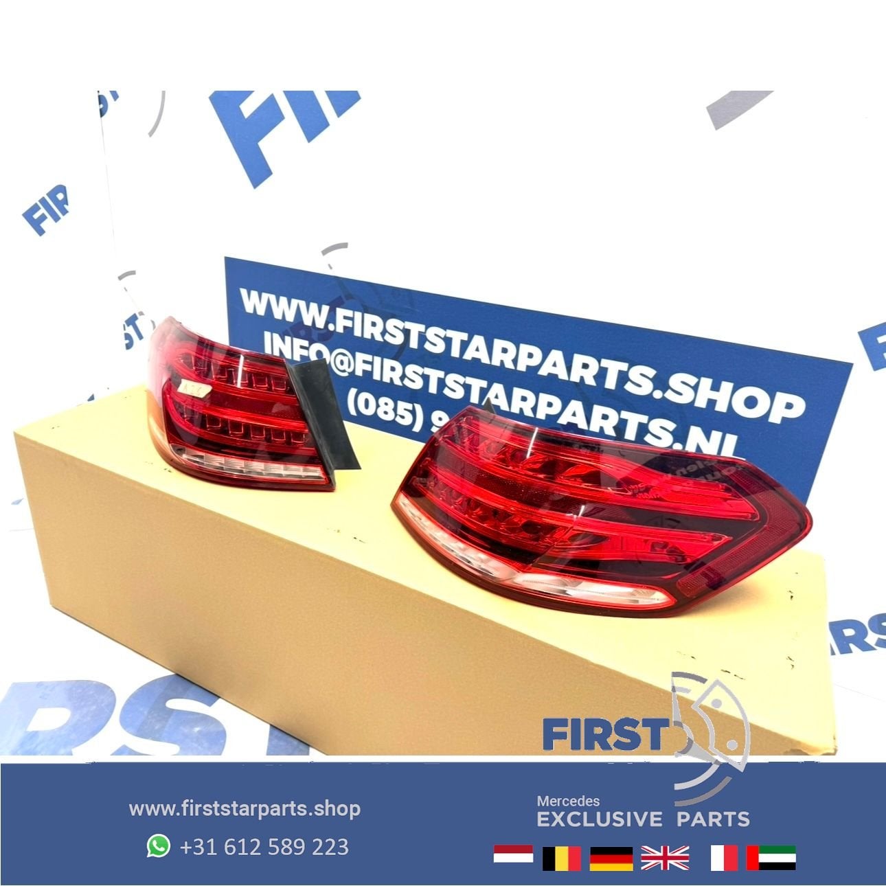 W212 LED ACHTERLICHTEN SET FACELIFT E KLASSE LINKS RECHTS E6, Auto-onderdelen, Gebruikt, -, Ophalen of Verzenden, -