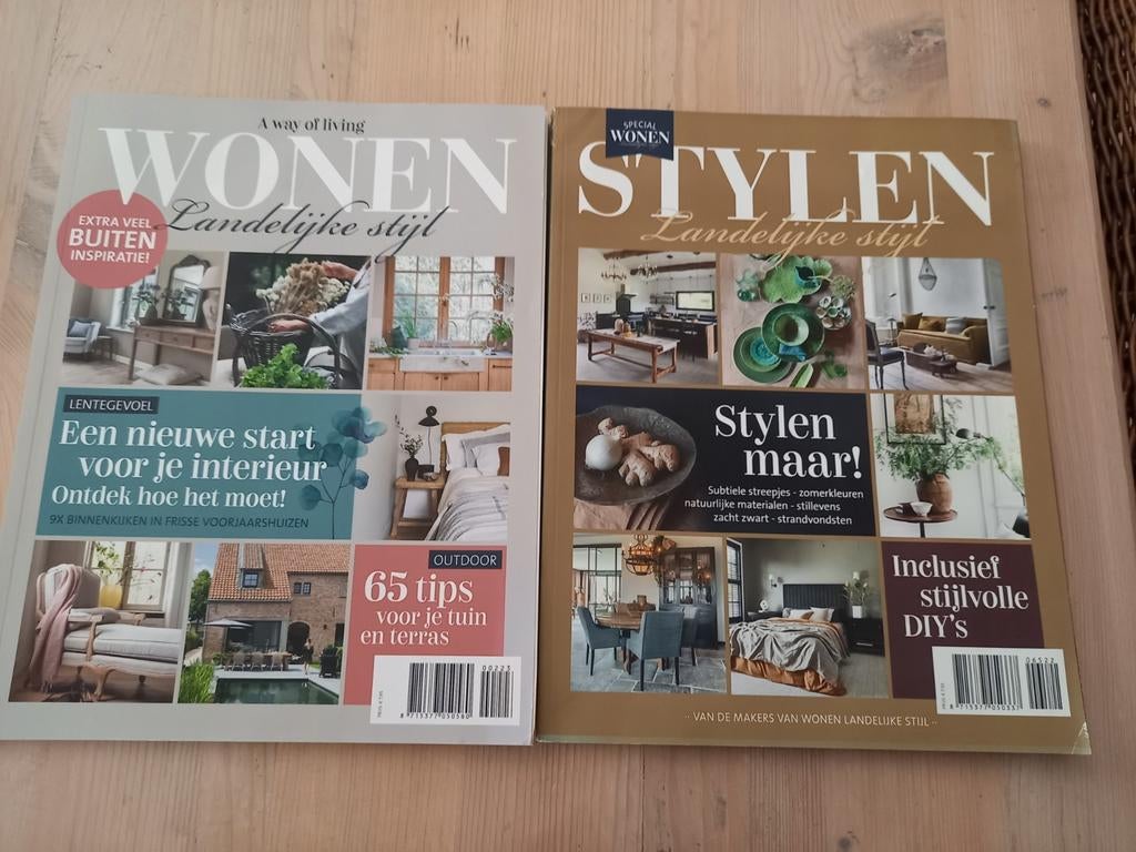 2 decoratie magazines 4e, Enlèvement ou Envoi