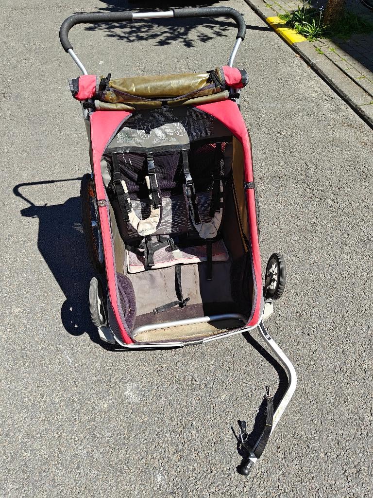 Thule Chariot Cougar 2, Vélos & Vélomoteurs, Accessoires vélo | Remorques, 40 à 60 kg, Enlèvement, Utilisé, Thule