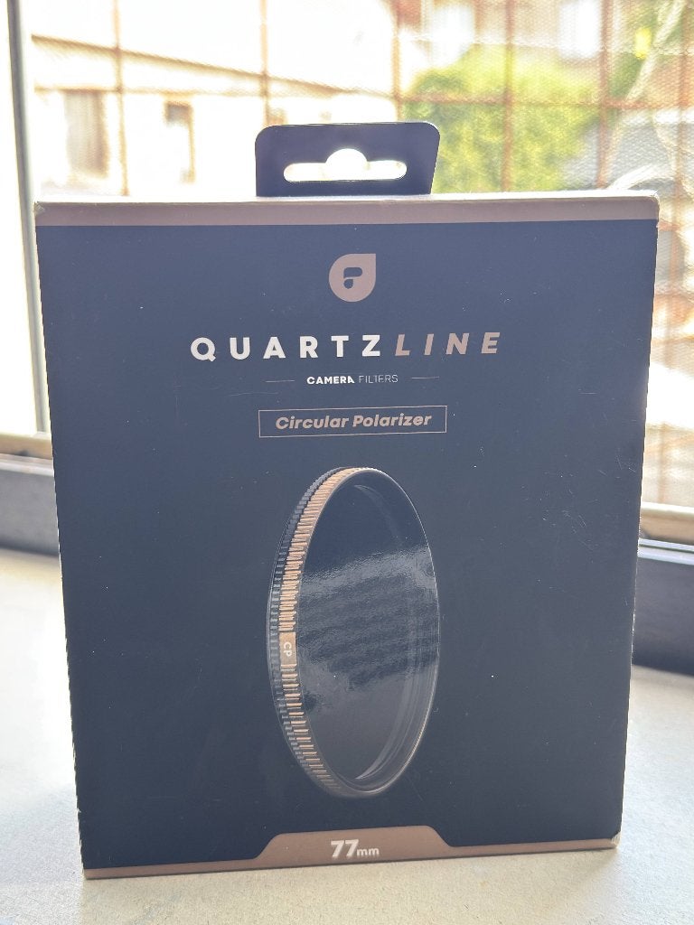 Quartzline Circular Polarizer (CPL) filter, 77mm, TV, Hi-fi & Vidéo, Autres marques, 70 à 80 mm, Enlèvement, Utilisé
