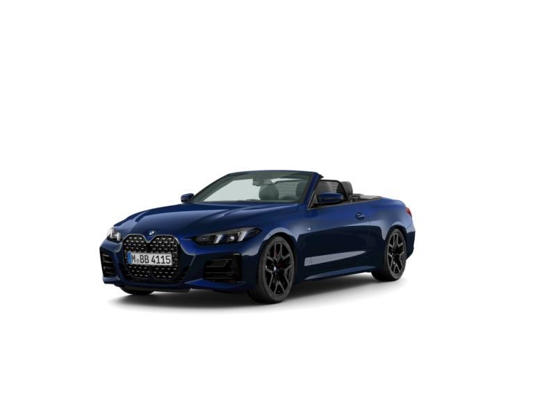 BMW Serie 4 420 M SPORT PRO - TANZANIET - NAVI, Auto's, BMW, Automaat, Cabriolet, Blauw, 160 g/km