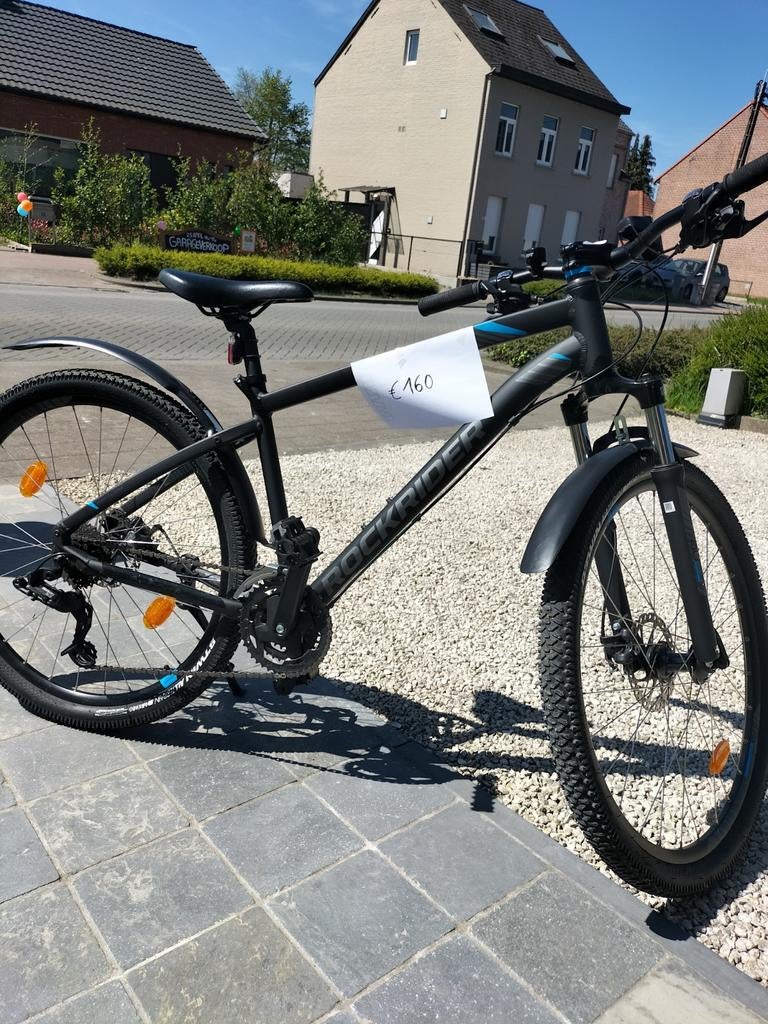 Rockrider st 520, Fietsen en Brommers, Versnellingen, Zo goed als nieuw, Schijfrem, Ophalen