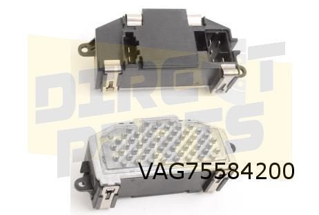 Audi/Seat/Skoda/Volkswagen regeleenheid kachelmotor (alleen, Neuf, Audi, -, -
