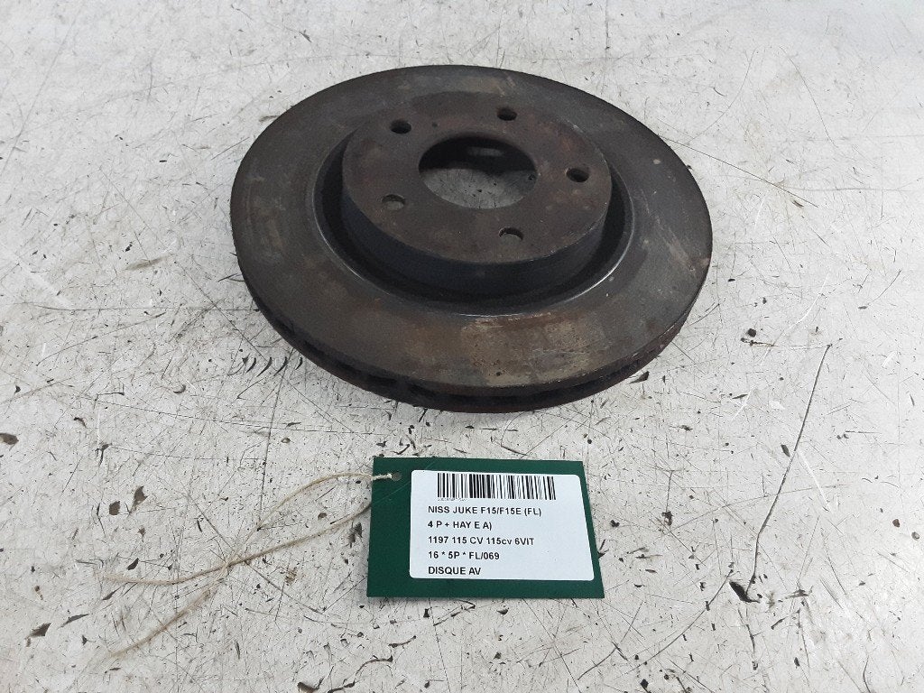 FREIN DISQUE AVANT Nissan Juke (F15) (01-2010/12-2019), Autos : Pièces & Accessoires, Freins & Transmission, Nissan, Utilisé