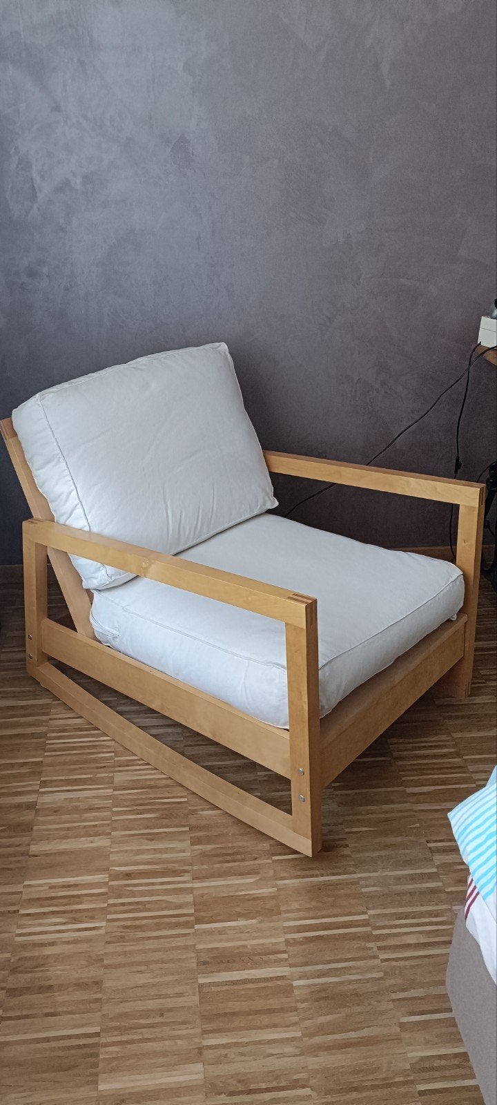 Fauteuil Ikea Lillberg, Huis en Inrichting, Ophalen, Hout