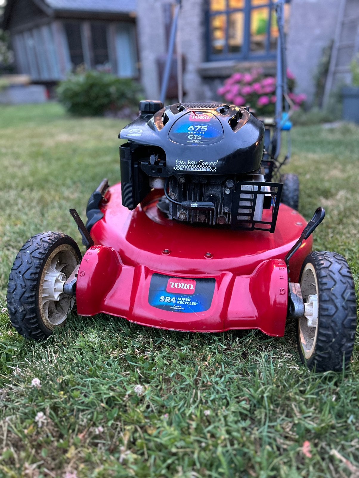 Toro SR4 recycler grasmaaier, Jardin & Terrasse, Tondeuses à gazon, Tondeuse rotative, Fonction de mulching, Tondeuses à gazon à essence