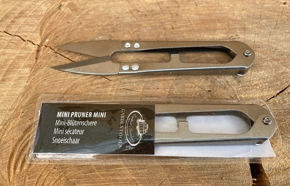 MINI BEUGELSCHAAR RVS STEKSCHAAR BONSAISCHAAR NIEUW, Maison & Meubles, Enlèvement ou Envoi, Bonsai