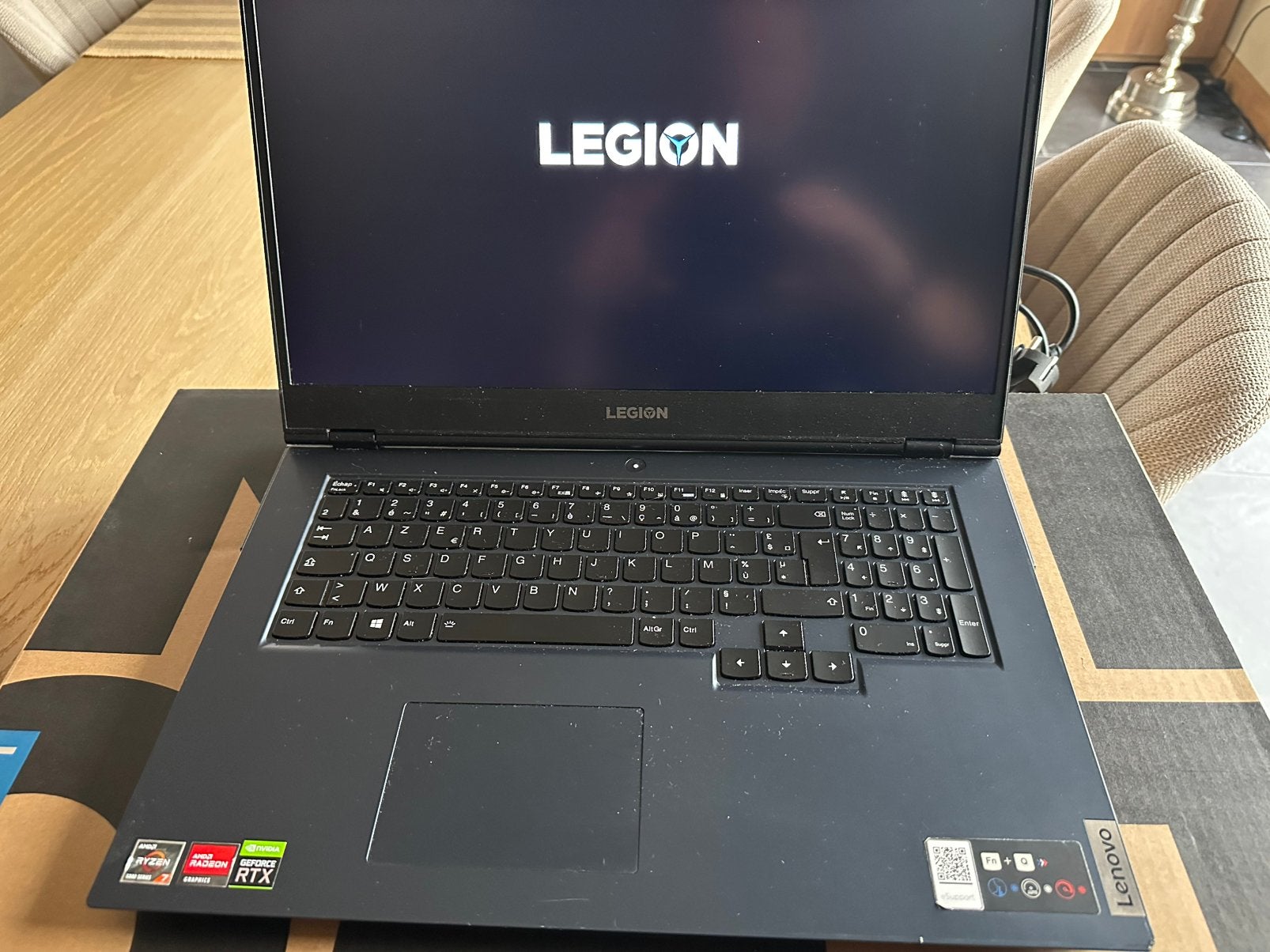 PC portable GAMING lenovo legion, Comme neuf, Enlèvement, Gaming, SSD