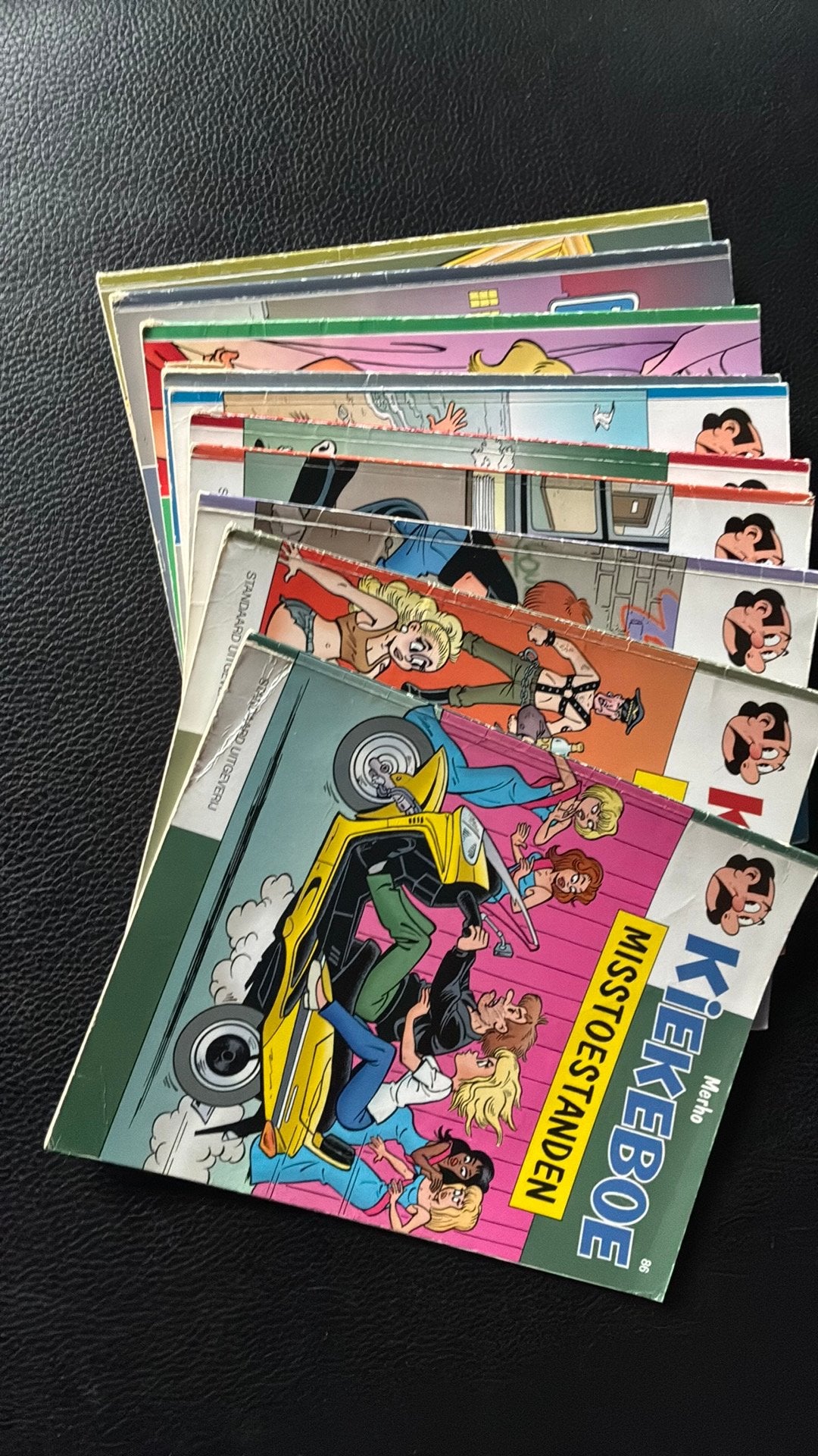 Kiekeboe strips 86 tot en met 95, Boeken, Gelezen, Europa, Ophalen of Verzenden, Meerdere comics