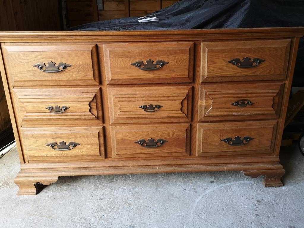 Commode 9 tiroirs., 25 à 50 cm, 5 tiroirs ou plus, Moins de 100 cm, 100 à 150 cm